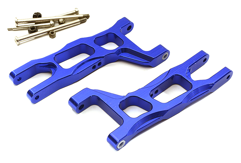 T8078BLUE 09 Front Lower Arms for 1/10 Electric Stampede 2WD & Rustler 2WD (XL5, VXL) 3631 - Image 1