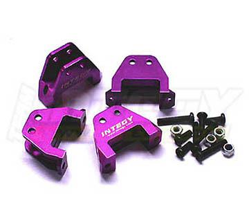 T8119PURPLE Alloy Gearbox Mount & Shock Mount for Wheely King - Image 1