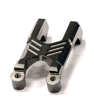 T8258GREY Billet Machined Front Chassis Support for Hyper 10SC - Image 1