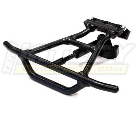 T8549BLACK Alloy Rear Bumper Conversion for Traxxas 1/10 Slash 4X4 (non-LCG) 6836 - Image 1