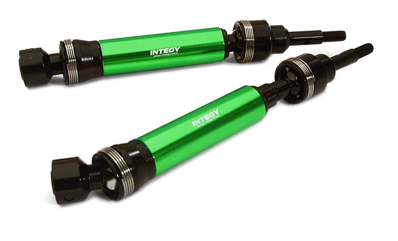 T8559GREEN XHD V2 Front Universal Drive Shafts for Traxxas 1/10 Slash & Stampede 4X4 6851X - Image 1