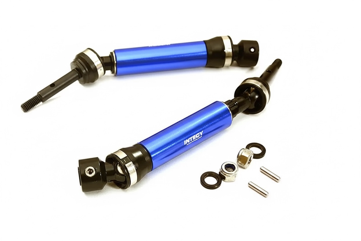 T8564BLUE XHD Rear Universal Drive Shaft (2) for Traxxas 1/10 Slash & Stampede 4X4 6852X - Image 1