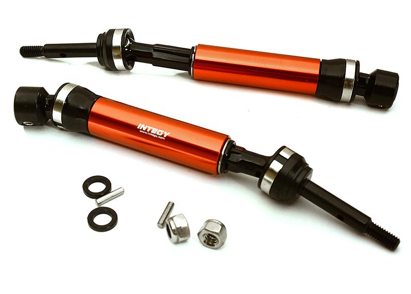 T8564RED XHD Rear Universal Drive Shaft (2) for Traxxas 1/10 Slash & Stampede 4X4 6852X - Image 1