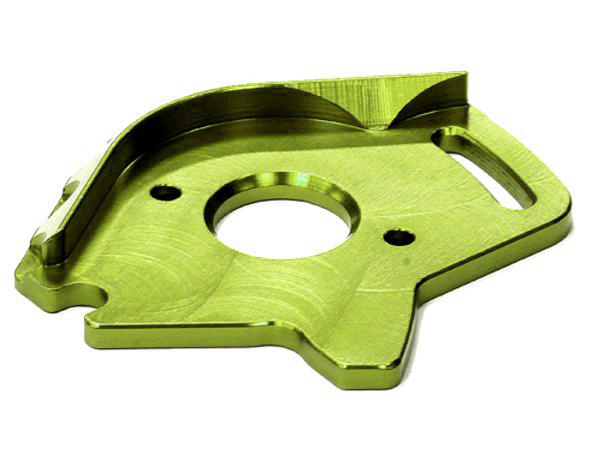 T8587GREEN Billet Machined Motor Plate for 1/10 Stampede 4X4 & Slash 4X4 (non-LCG) 6890 - Image 1