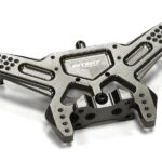 Grey Billet Machined Rear Shock Tower for Traxxas 1/10 Slash 2WD 3638