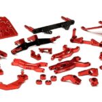 Red Billet Machined Suspension Upgrade Kit for Traxxas Slash 1/10 2WD