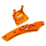 Orange Billet Machined Rear Anti-Bending Plate for HPI Ken Block WR8 Flux