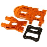 Orange Billet Machined Motor Mount for HPI 1/10 Scale Bullet MT & Bullet ST