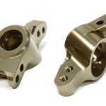 Grey Billet Machined Rear Hub Carriers for HPI 1/10 Scale Bullet MT & Bullet ST