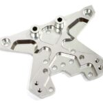 Silver Billet Machined Shock Tower for HPI 1/10 Scale Bullet MT & Bullet ST