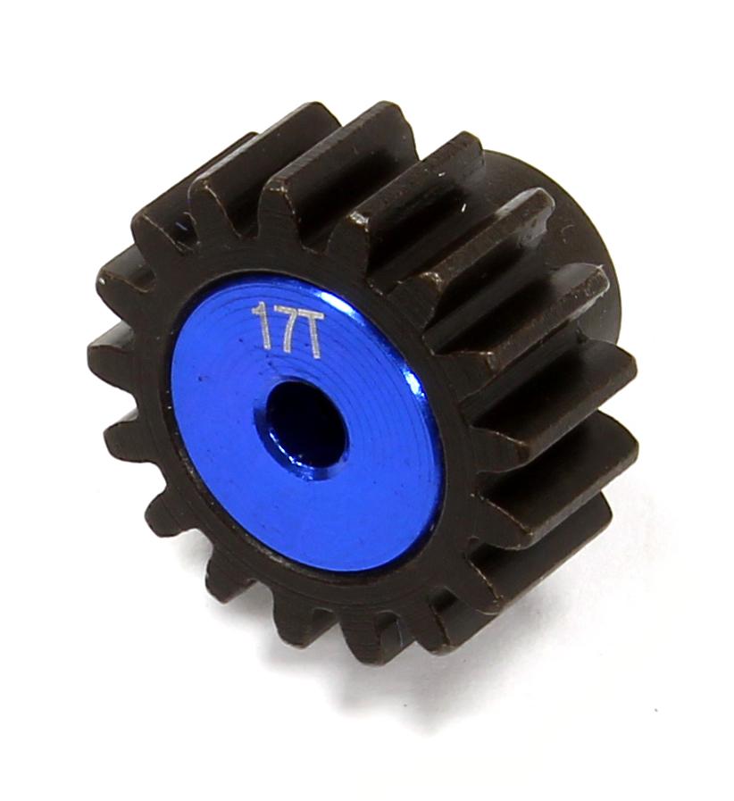 T8709 Billet Machined HD 0.125 Bore Mod1 Pinion Gear 17T for HPI Ken Block WR8 Flux - Image 1