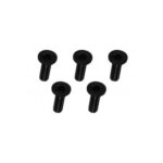M3 x 10 AL7075 Flat Head Hex Socket - Machine (5 Pcs) Black